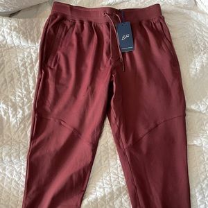 Brand New EverForward burgundy joggers!